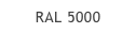 RAL 5000